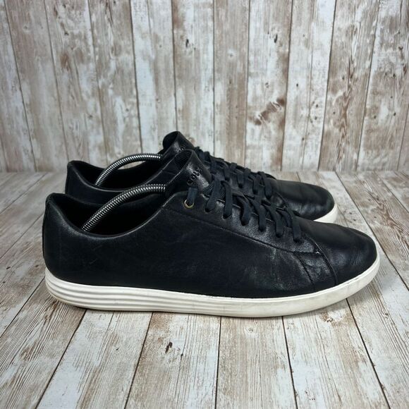 Cole Haan‎ Crosscourt black black Mens 11 - Picture 1 of 8